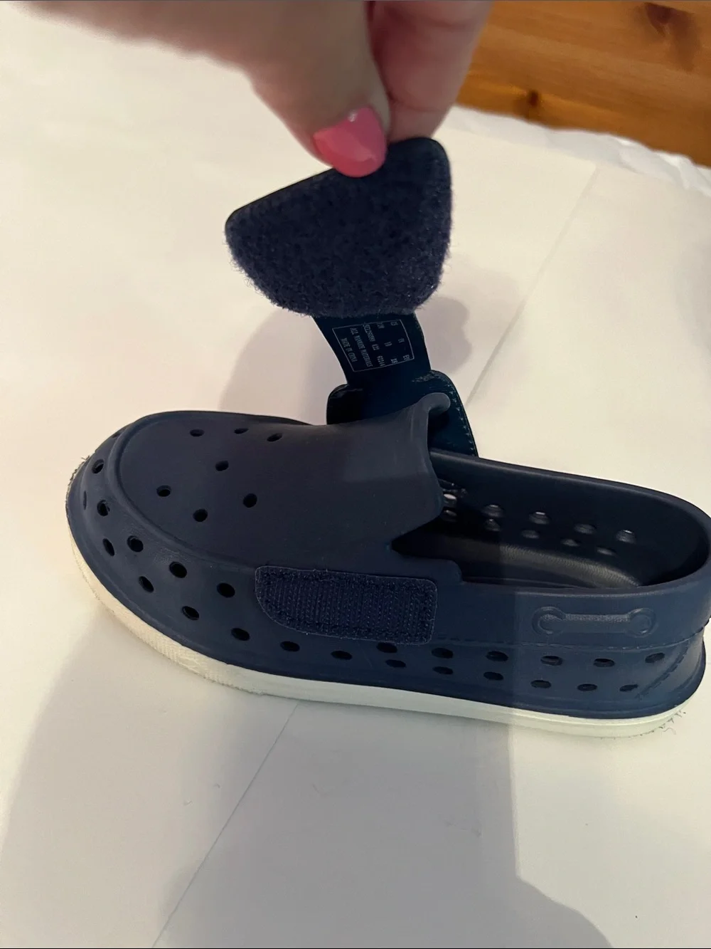 SPERRY KIDS Bahama Float Boat Shoes Navy Slip On Size 11 Water Shoe